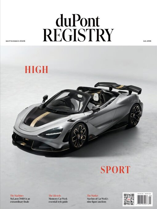 Cover image for duPont REGISTRY Magazine